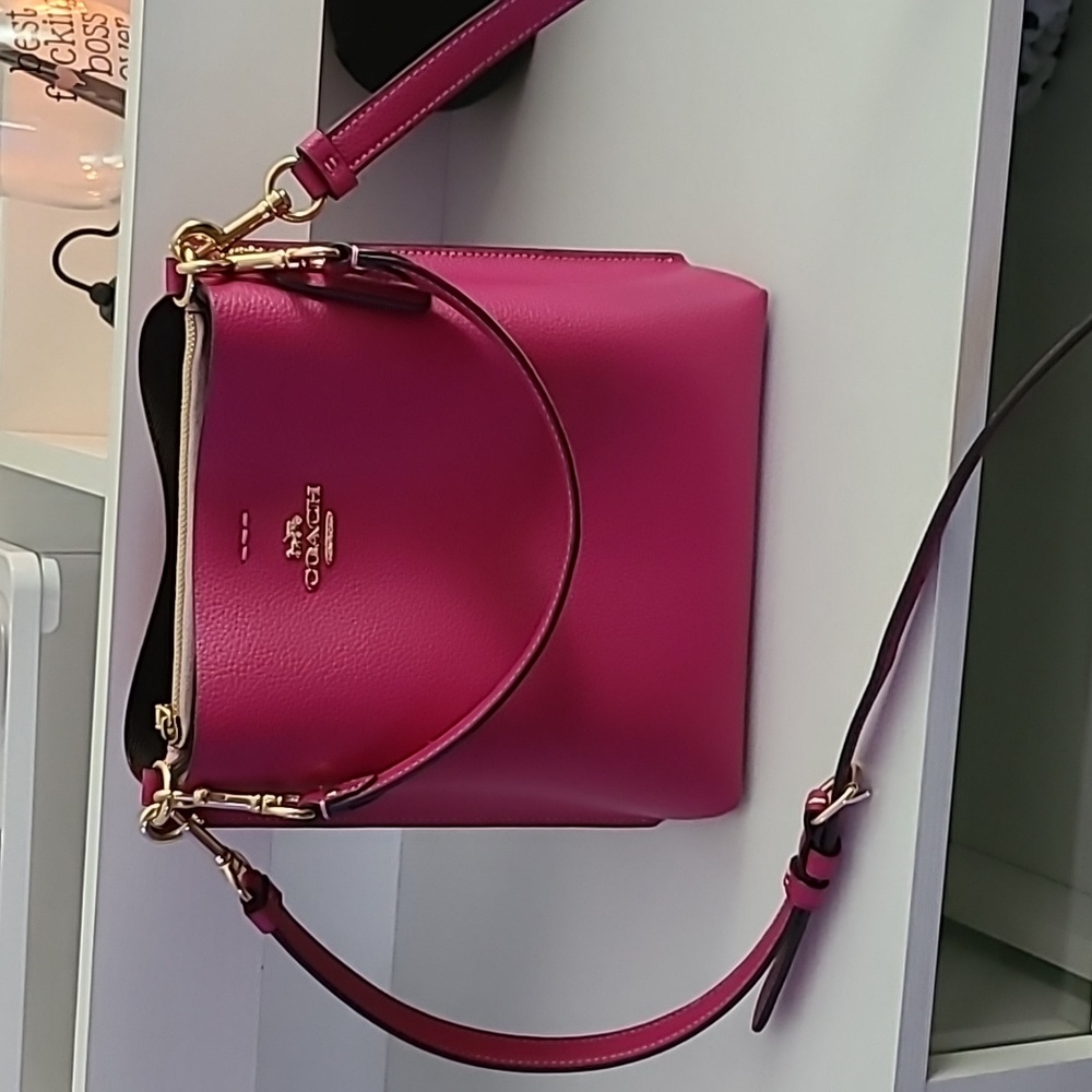 Coach Purse Mollie Bucket 22 color Im/Cerise